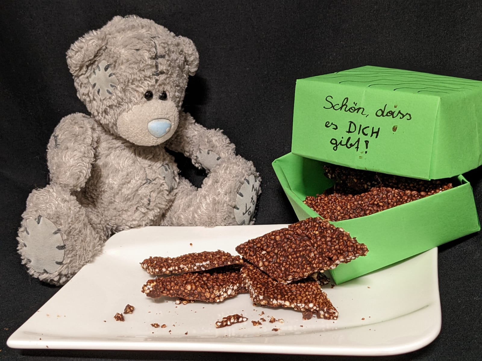 Selbstgemachte Nippons Geschenketisch